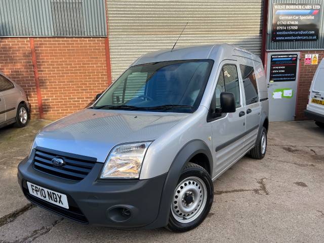 Ford Transit Connect 1.8 Low Roof Crew Van TDCi 90ps Panel Van Diesel Silver