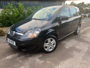 VAUXHALL ZAFIRA 2014 (14) at West Border Cars Shrewsbury